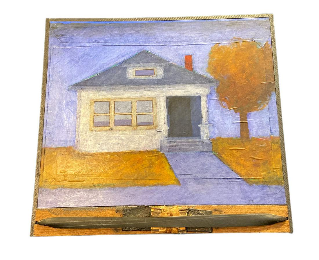 "Billy's Basement" 1993 Mixed Media Folk Art SAM RICHARDSON (1 of 4)