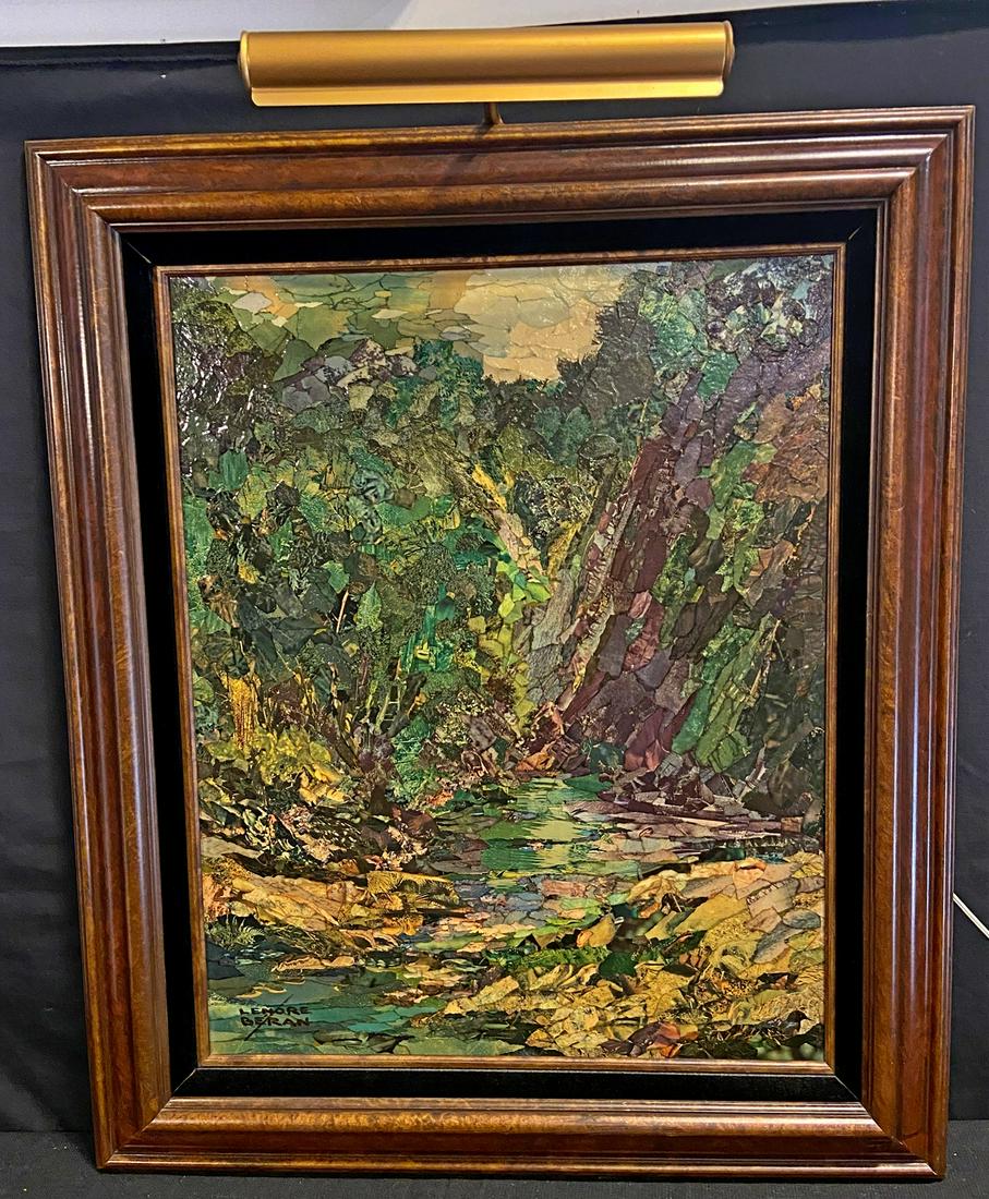 Impressive Mid Century Collage Art by LENORE BERAN (1 of 8)