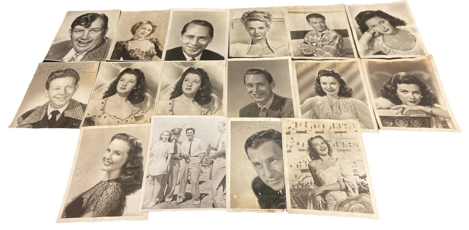 Collection Golden Age Hollywood Movie Star Autograph Photos BUD ABBOTT (1 of 7)