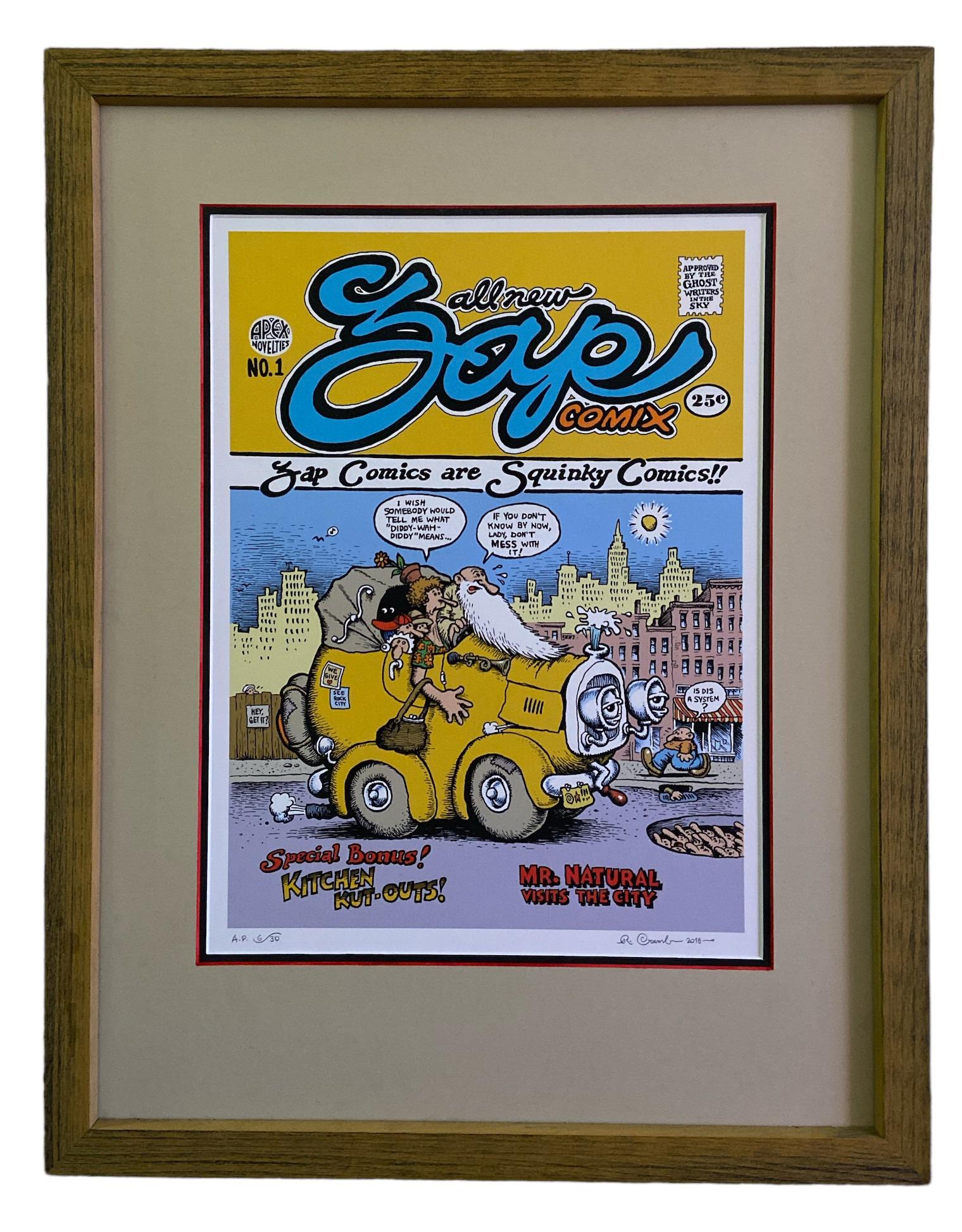 ZAP COMIX No.1 Poster Artist Proof ROBERT CRUMB 2018 (1 of 4)