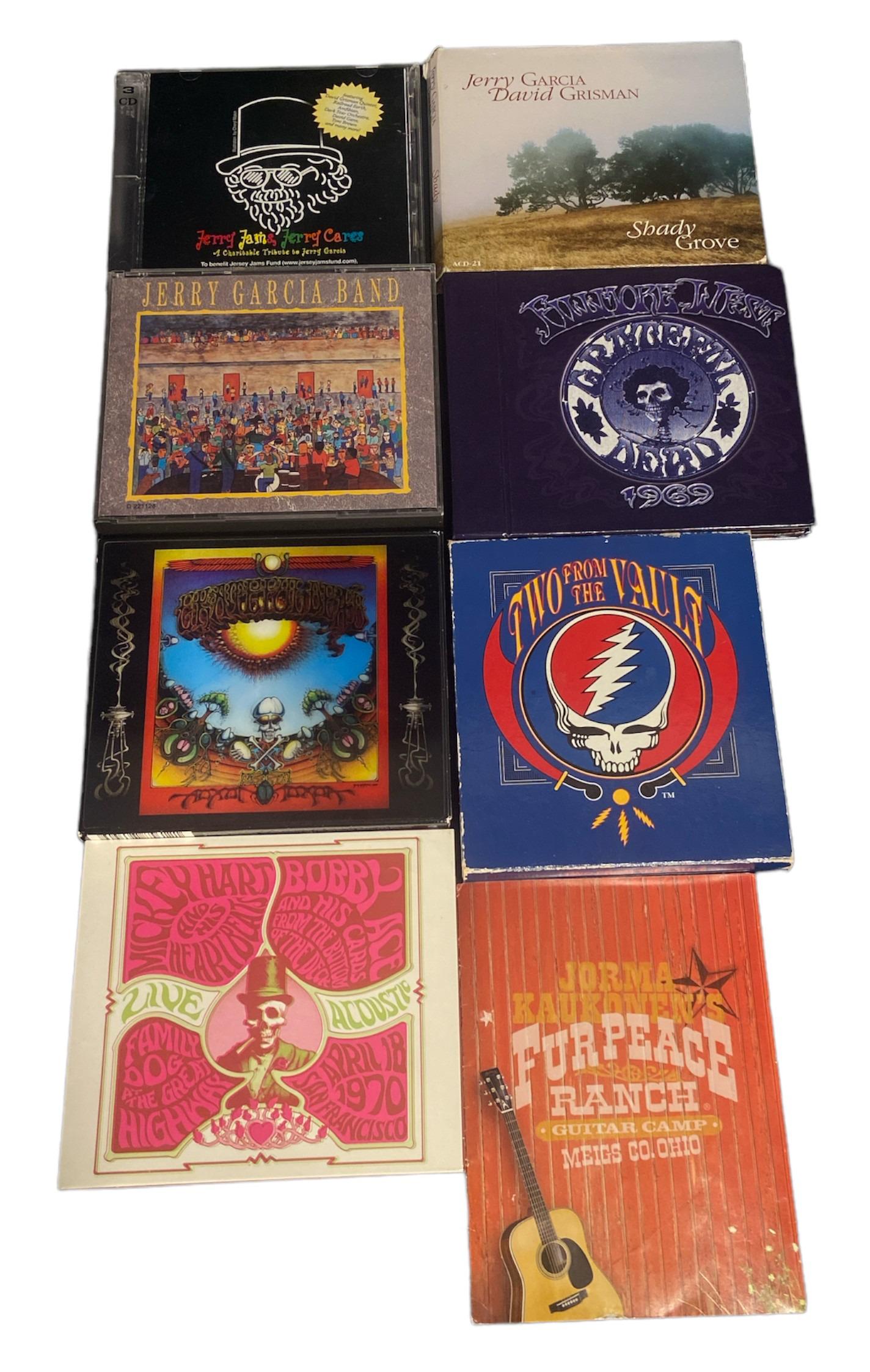 Collection GRATEFUL DEAD JERRY GARCIA CD's (1 of 4)