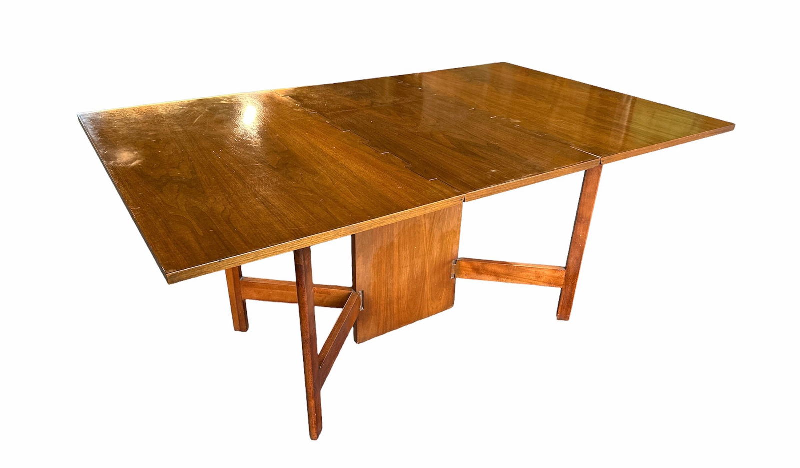 GEORGE NELSON for HERMAN MILLER Mid Century Gate Leg Drop Leaf Dining Table (1 of 9)