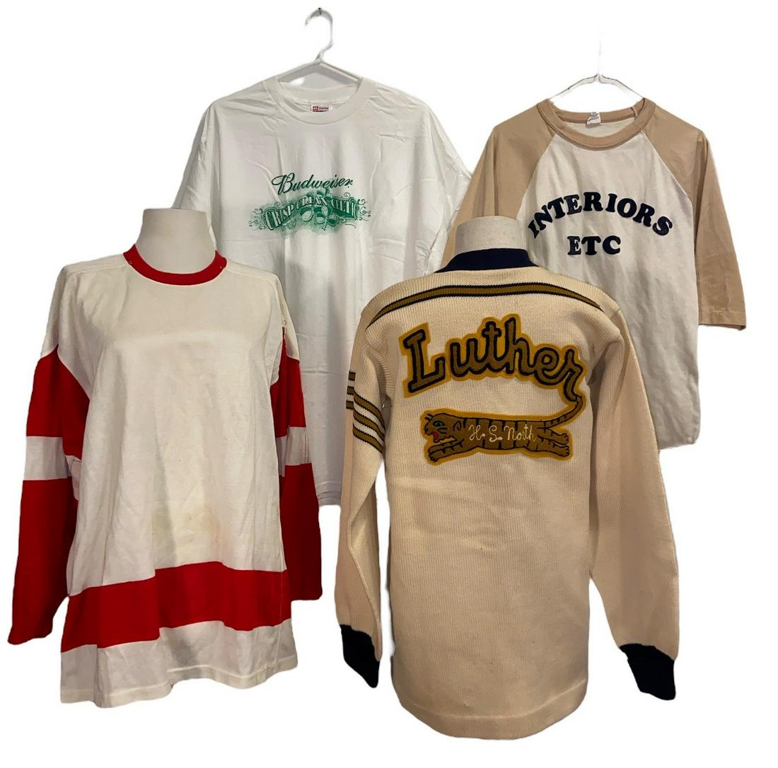 Vintage Assorted Letterman Sweater, Rugby Jersey, T-Shirt's (1 of 9)