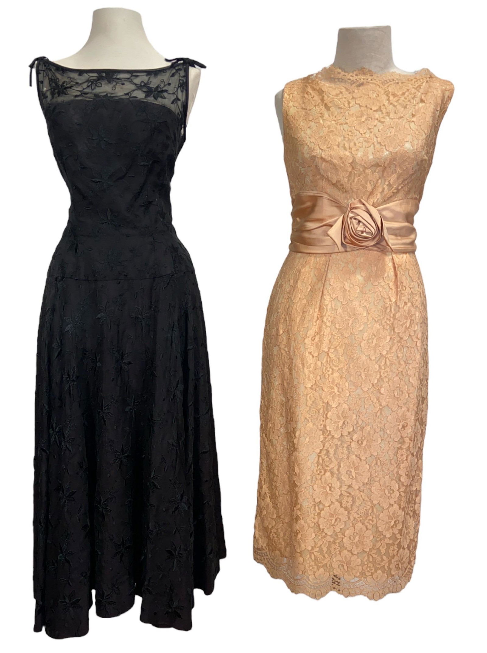 Two Vintage 1960's Women's Cocktail Dresses (1 of 16)