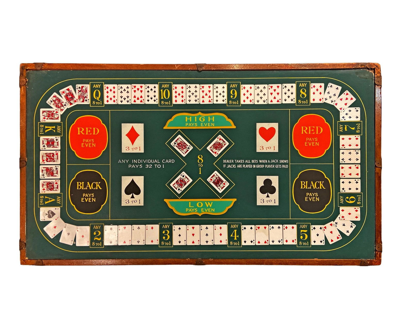 Antique Diana Board Gambling Layout (1 of 6)