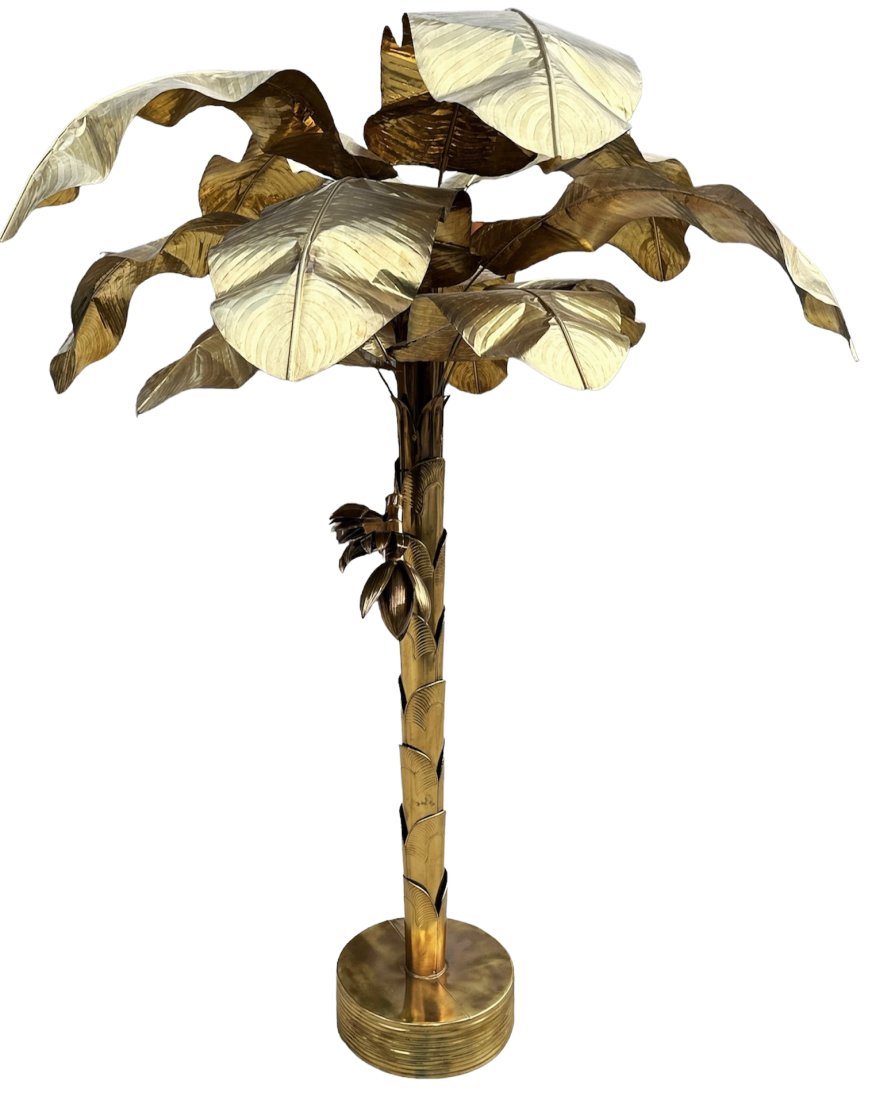 Post Modern Brass Palm Tree Sculpture (1 of 9)