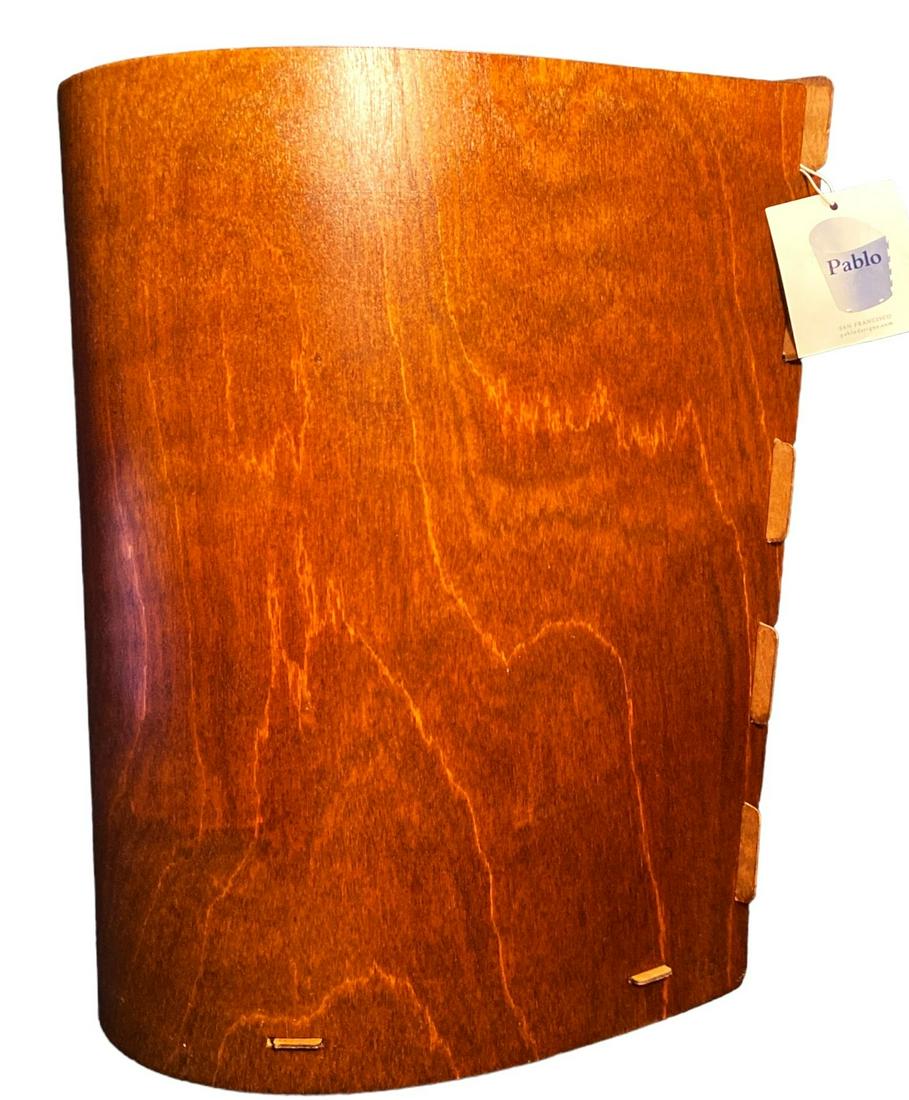 PABLO PARDO Uno Paper Bin: 15.25"H x 13"W x 7.5"D