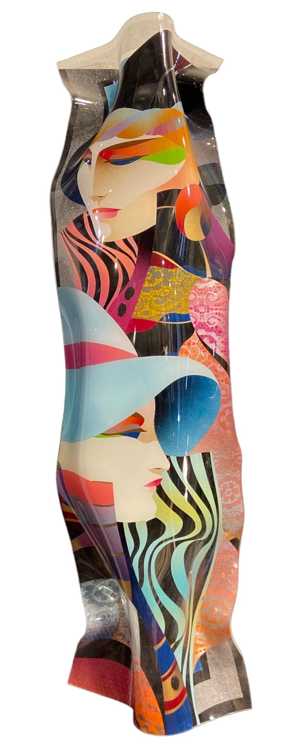 Post Modern Abstract Acrylic Sculpture After NED MOULTON (1 of 6)