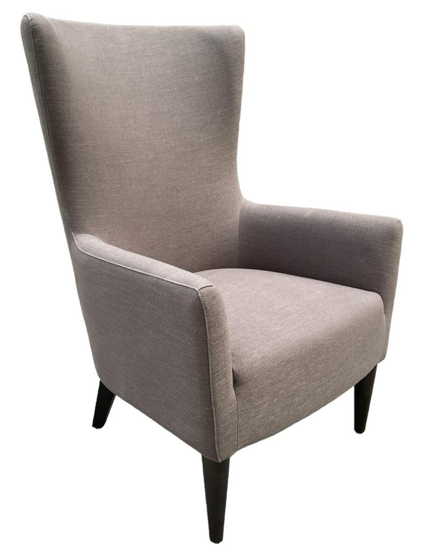 EMPIRE Contemporary WEST ELM Wingback Chair: From the estate where the Empire TV show was filmed44" H to back x 19" H to seat x 29.5" W x 36"D
