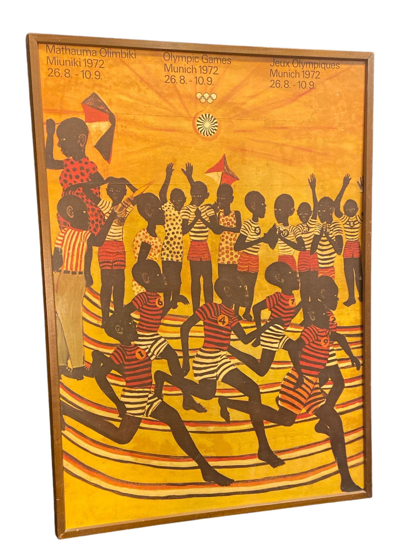 1972 Olympic Games Munich By ANCENT SOI (Kenyan, 1937-2022) (1 of 5)