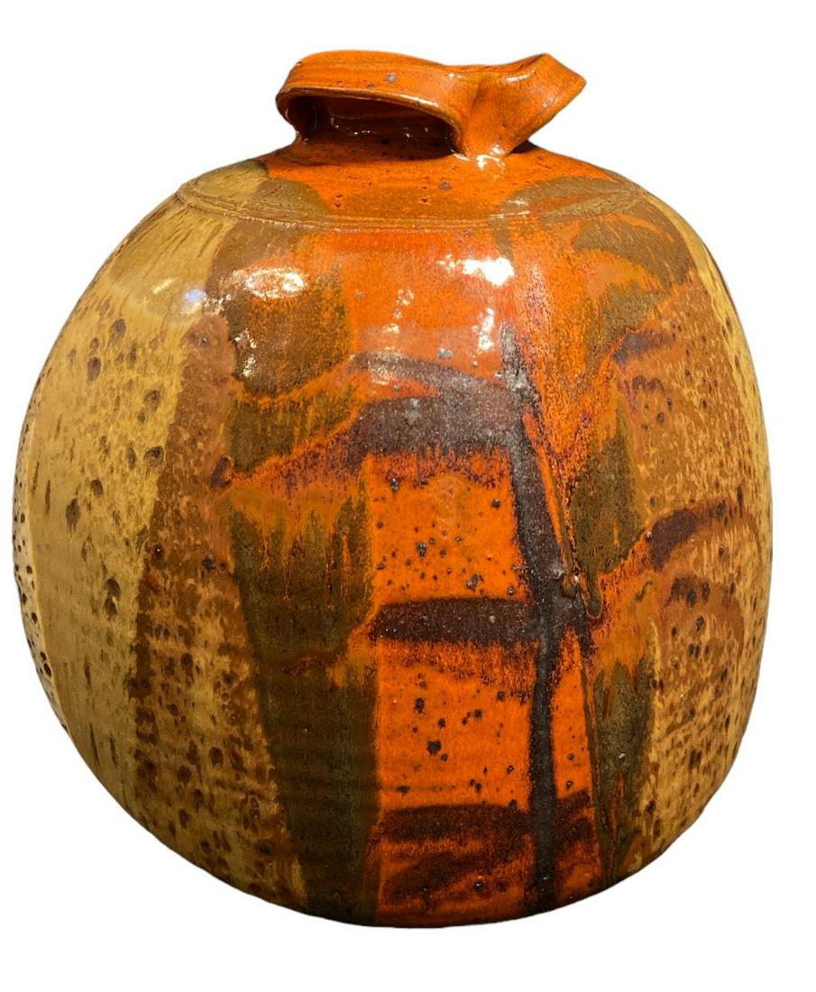 Large Signed Mid Century Studio Pottery Vase (1 of 7)