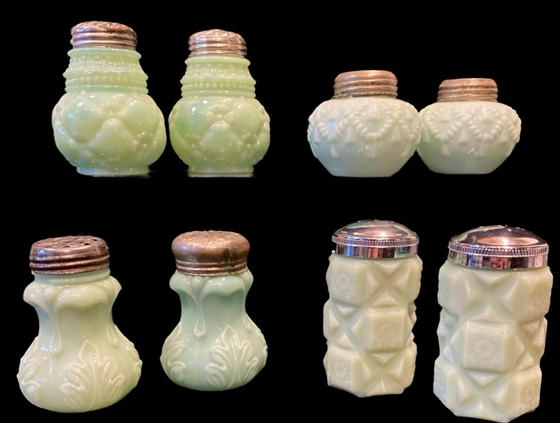 WESTMORELAND & EAPG Jadeite Shakers (1 of 8)