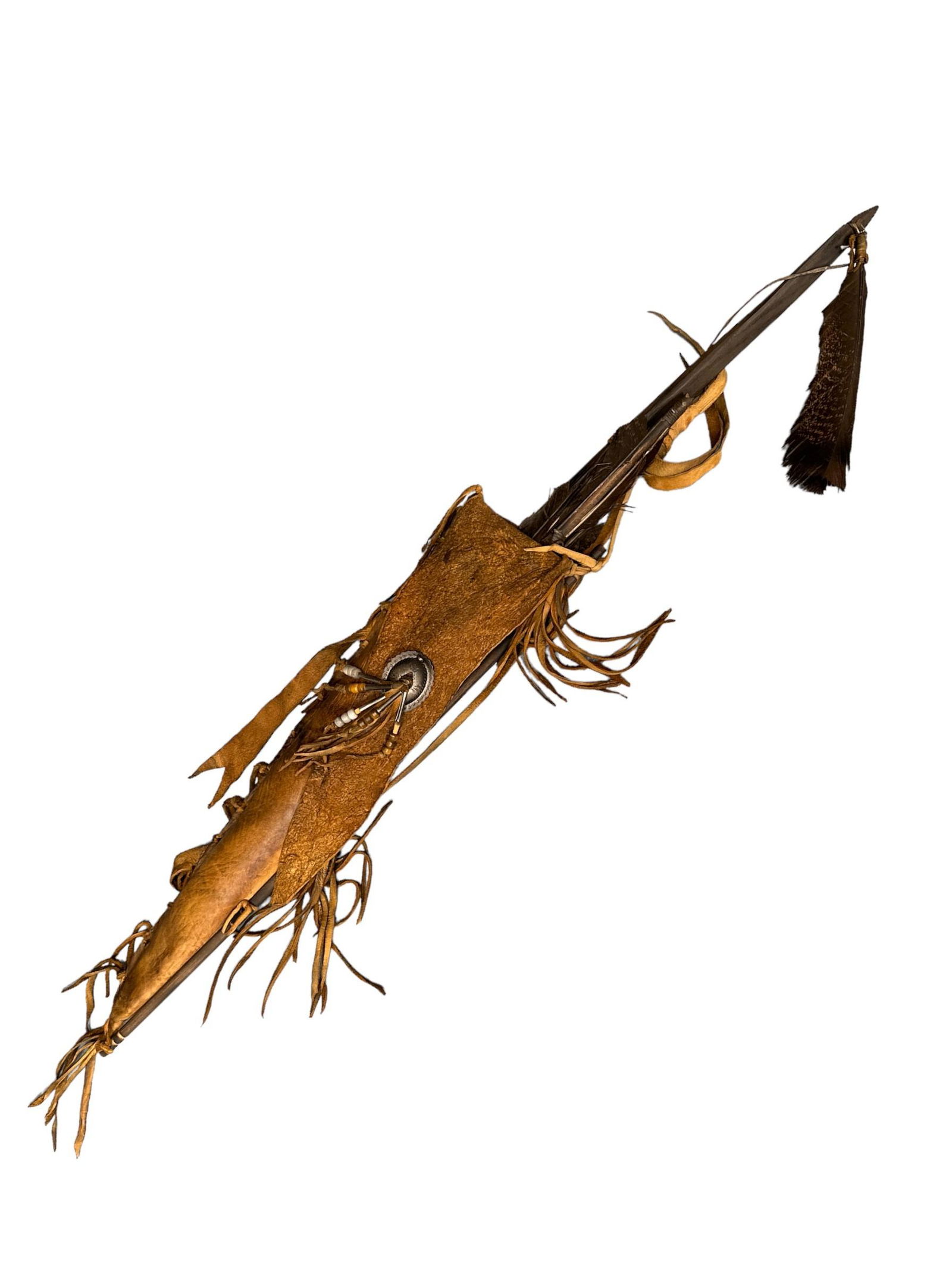 Leather Bow & Arrow Set (1 of 4)