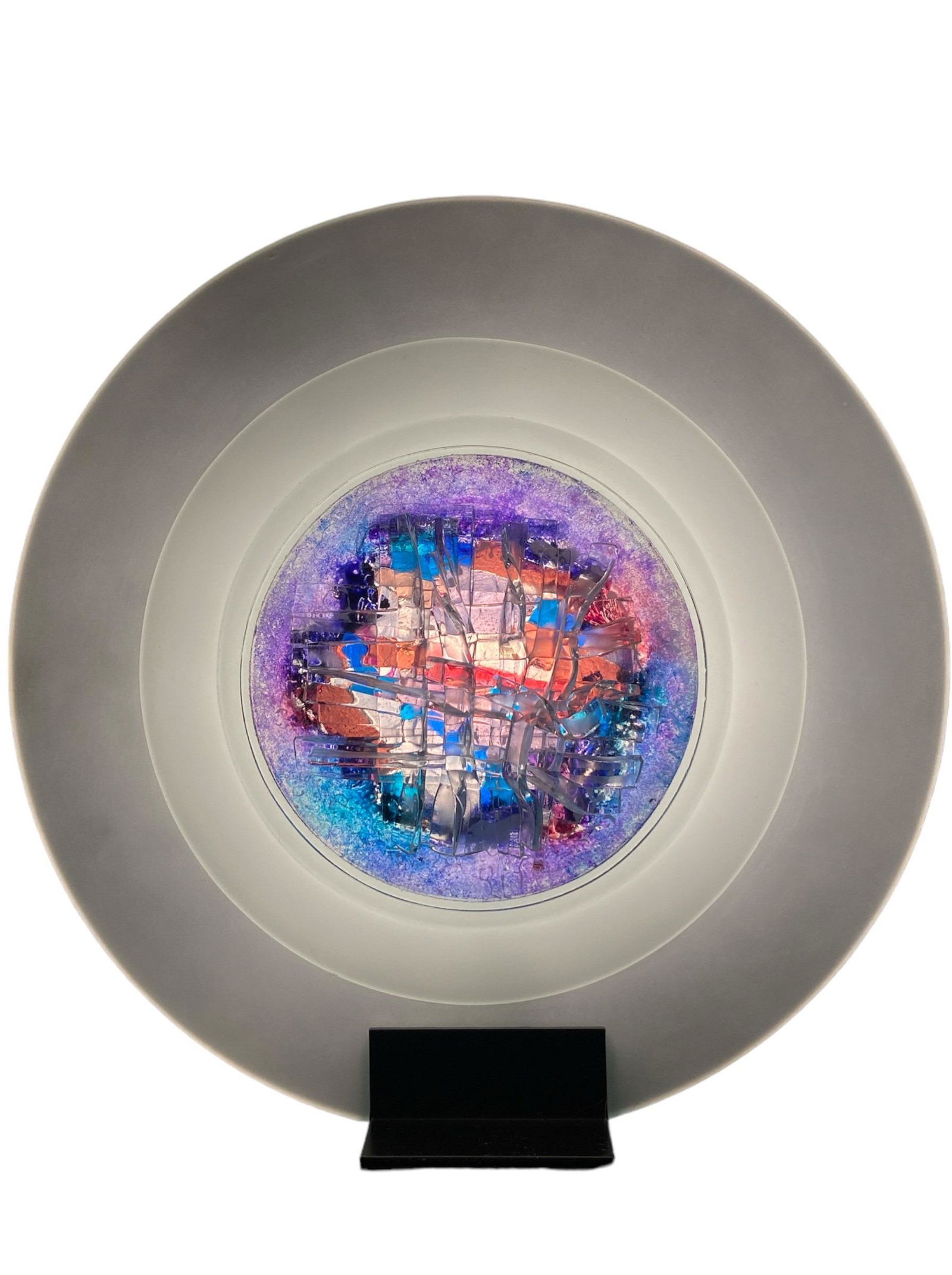 Post Modern Lucite & Resin Lamp (1 of 6)