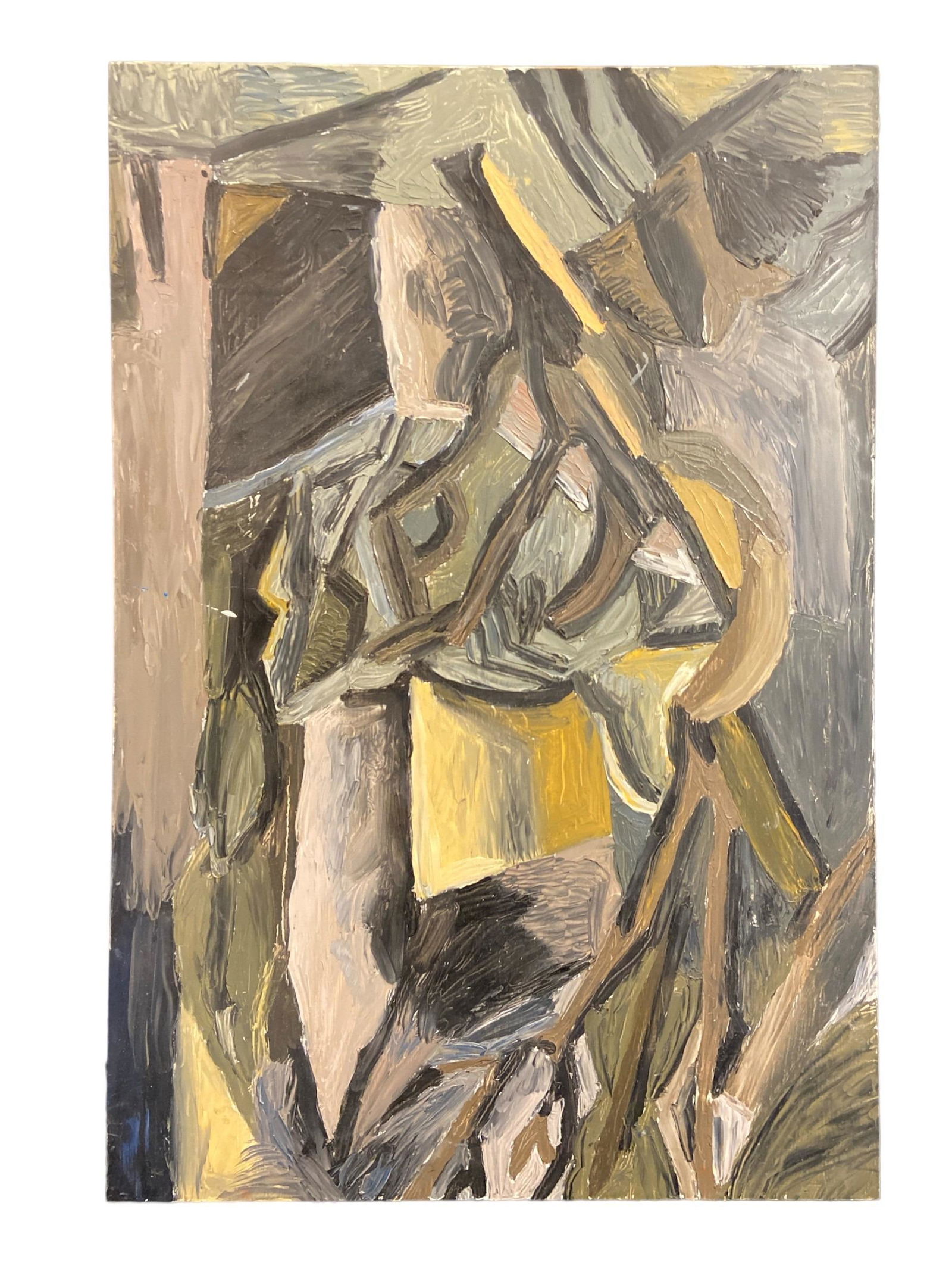 M SAMANTHA Abstract Oil on Board (1 of 4)