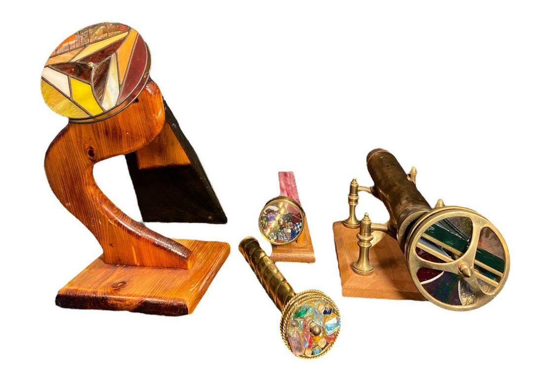 Collection Brass Kaleidoscope W/ Stands (1 of 4)
