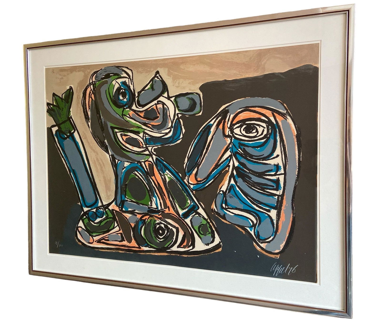 KAREL APPEL Abstract Lithograph (1 of 4)