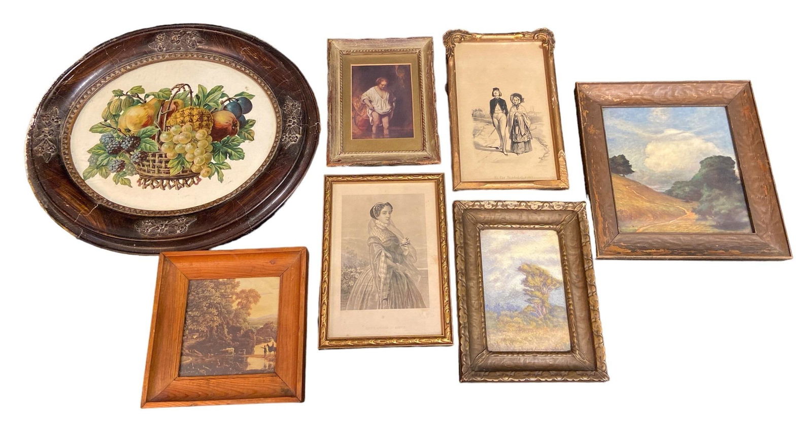 Collection Early American Portraits and Landscape Prints (1 of 3)