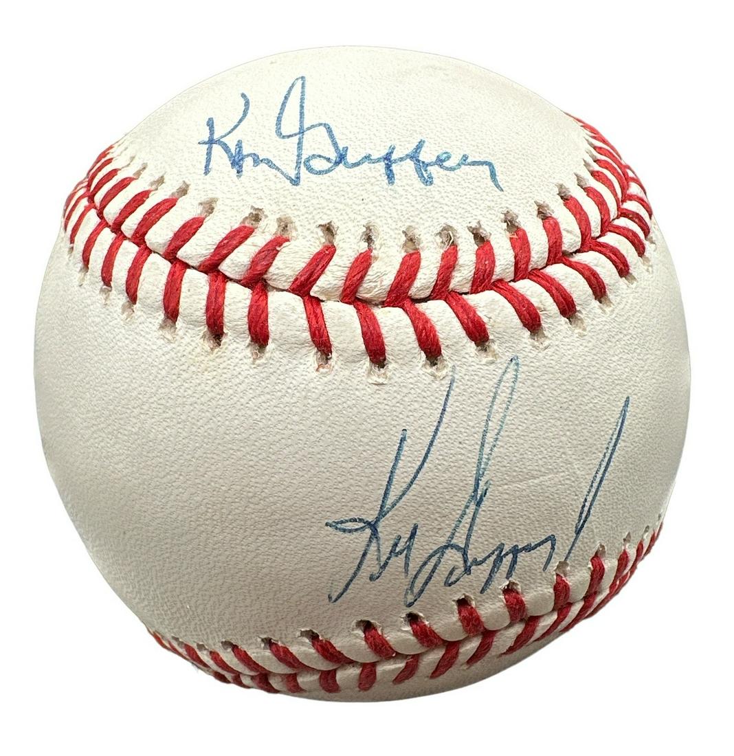 Ken Griffey Jr. / Sr. Signed Baseball (1 of 4)