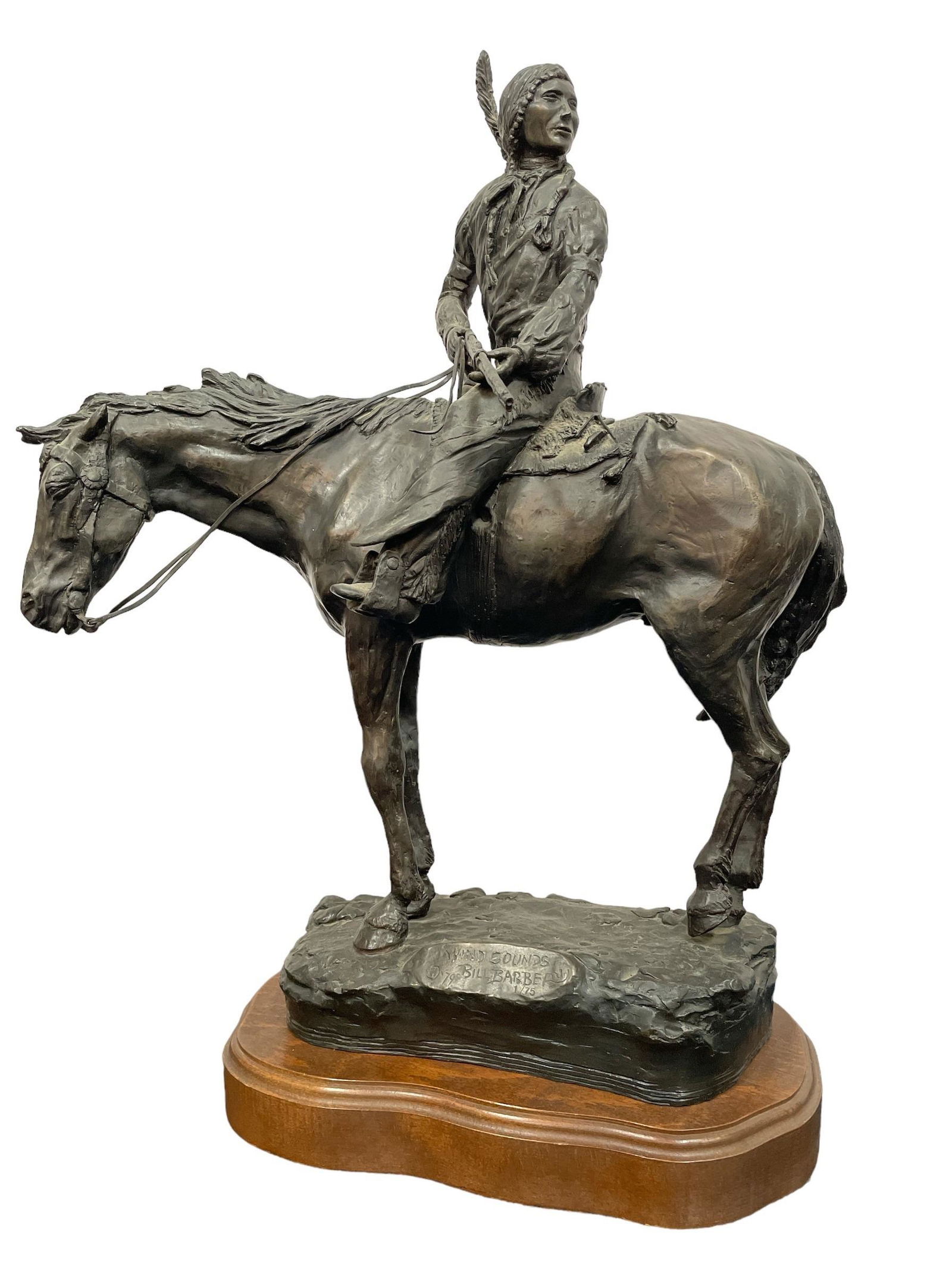 BILL BARBER "Wind Sounds" Bronze Sculpture (1 of 5)
