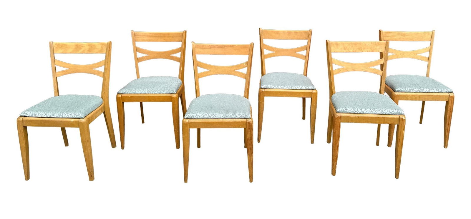 HEYWOOD WAKEFIELD Dining Chairs, Set of 6 (1 of 7)