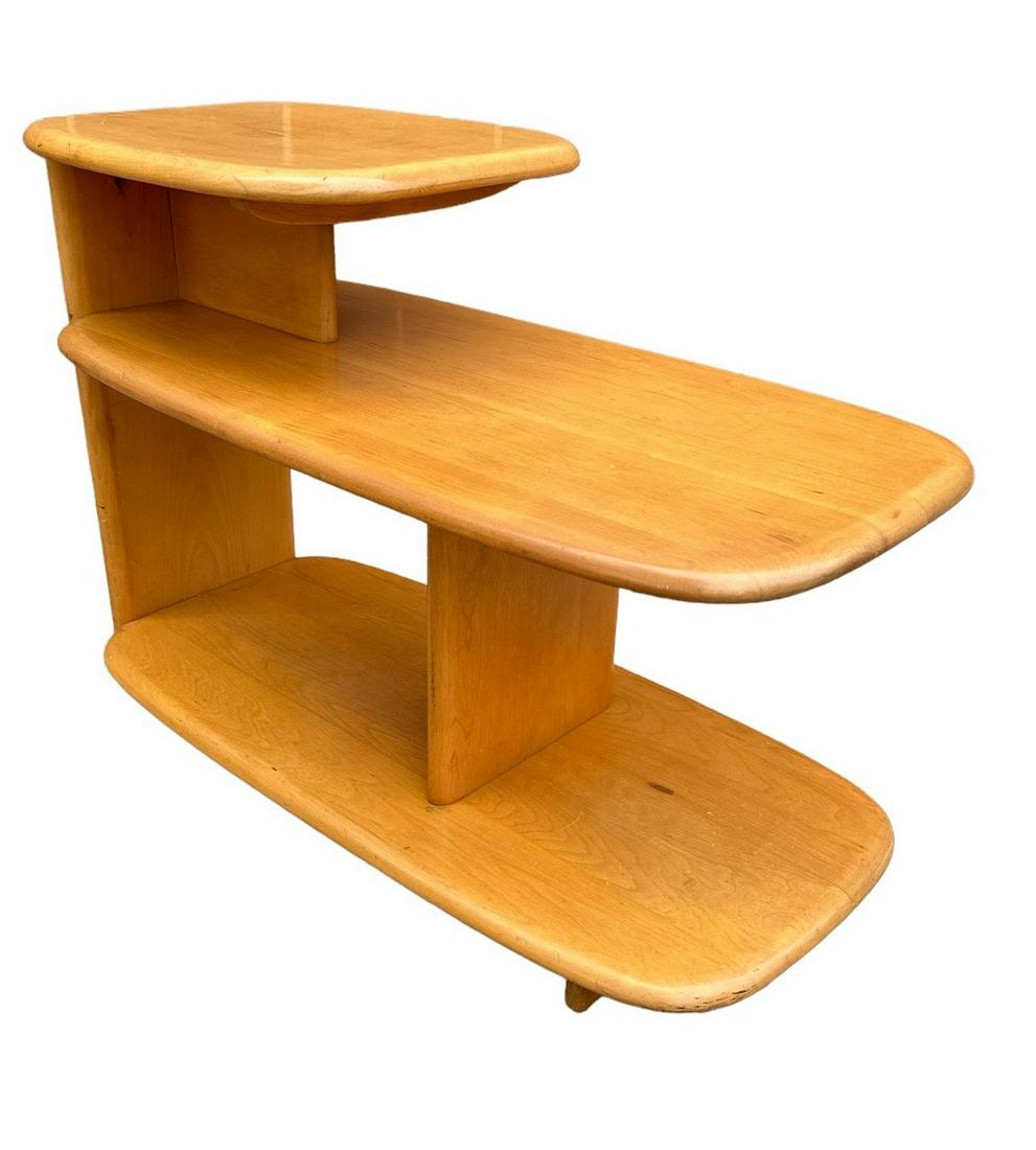Heywood Wakefield Threetier Surfboard End Table Auction