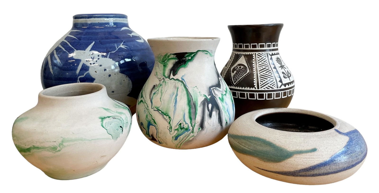 Collection Ethnic Pottery Vessels, NEMADJI, TALKING EARTH (1 of 6)