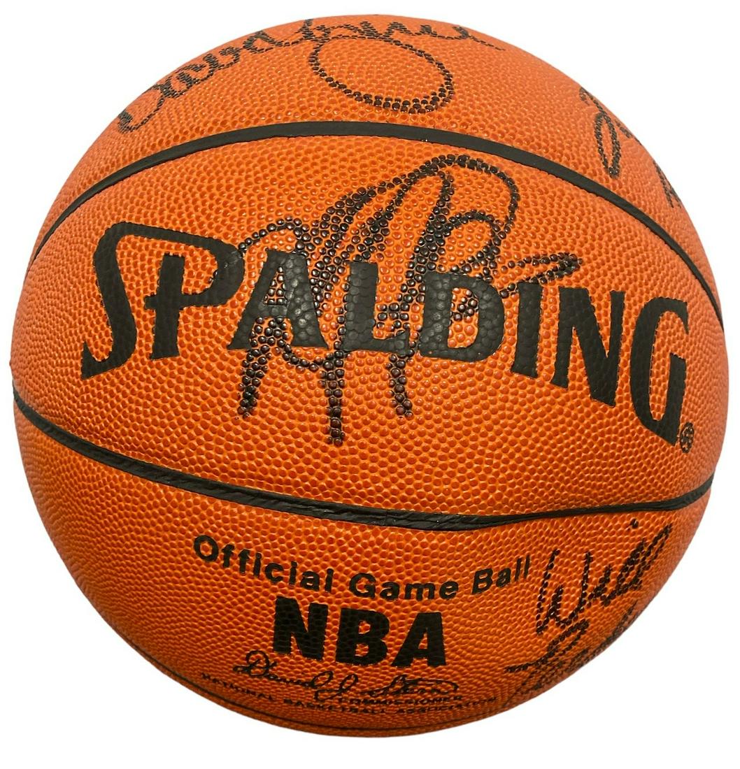 Michael Jordan Chicago Bulls Signed Basketball Circa 1990's Auction