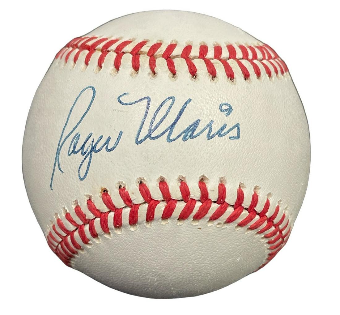 Autographed ROGER MARIS Baseball (1 of 3)