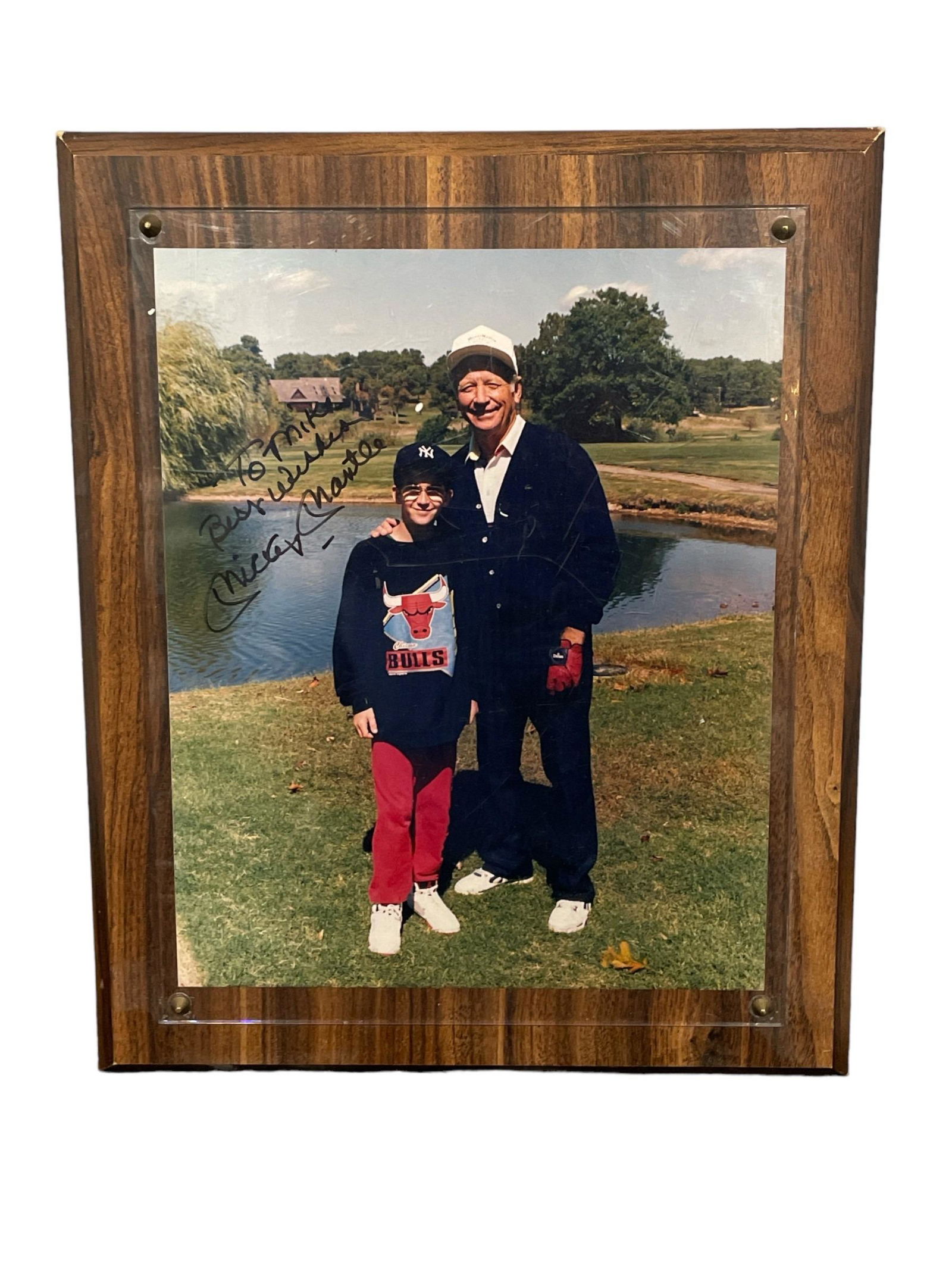 Signed MICKEY MANTLE Photograph (1 of 3)