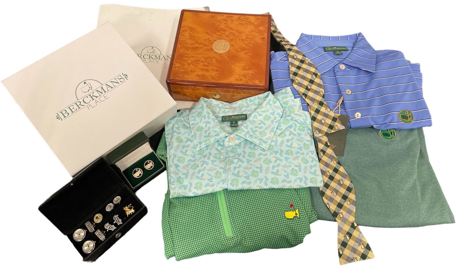 Exclusive MASTERS Golf Merchandise,Souvenirs, Cufflinks, Some Sterling Silver (1 of 7)