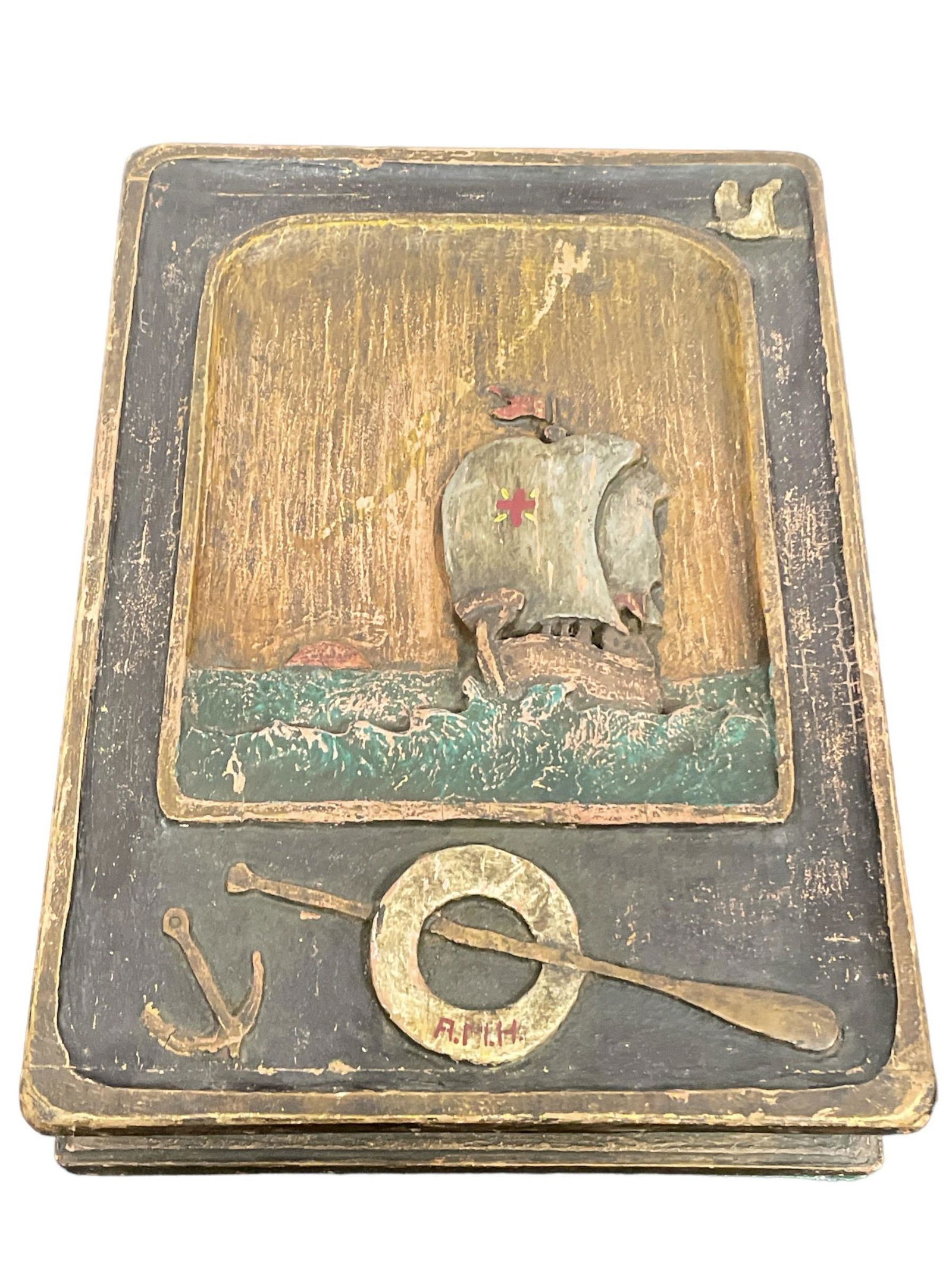1920's Nautical Document Box (1 of 4)