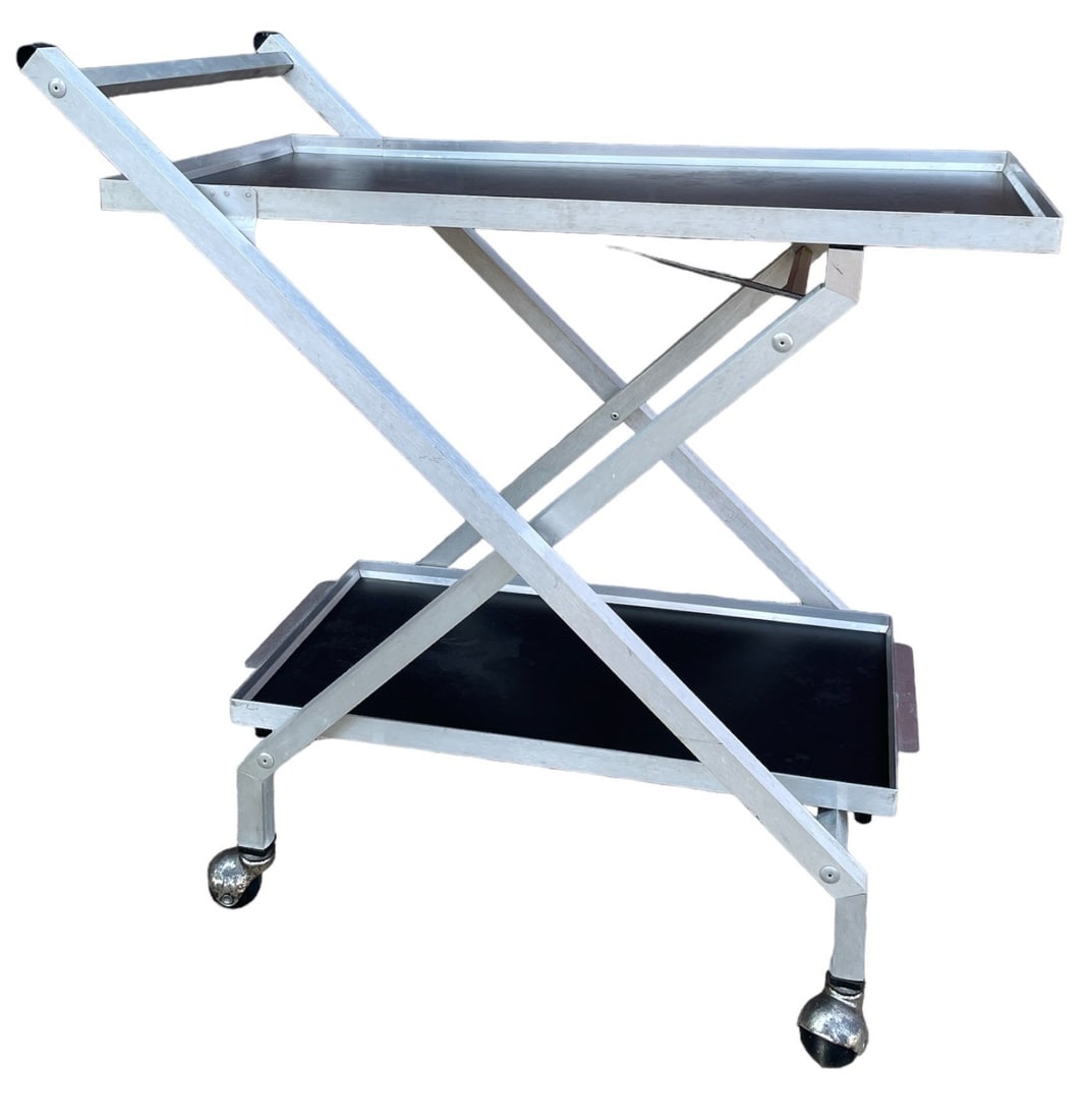 Streamline Art Deco Bar Cart, Folding (1 of 6)