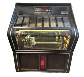 1980'S NSM Jukebox: 43.5" H x 36" W x 24" D; Please contact Rivich Auction for more information.