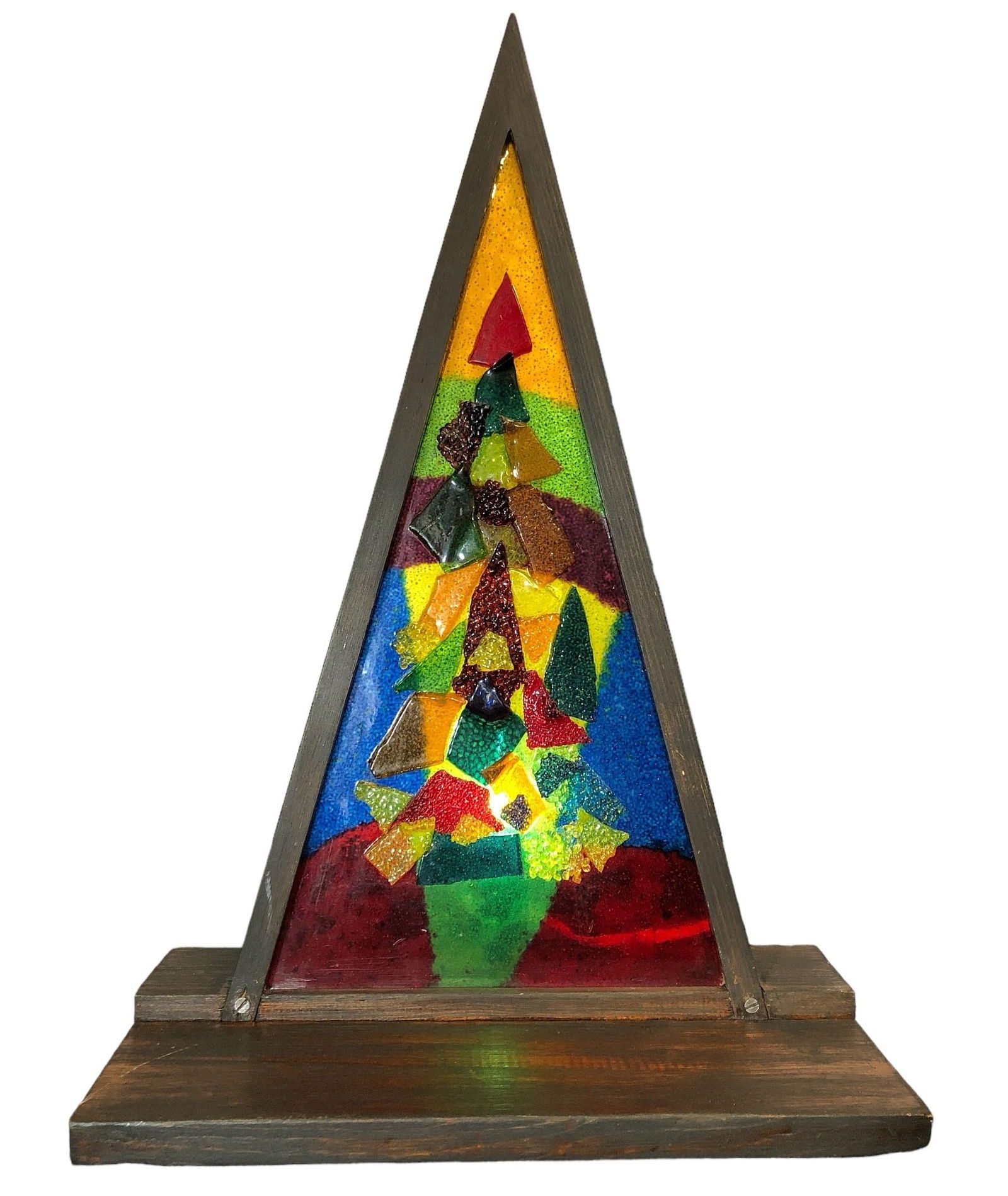 Mid Century Modern Christmas Tree Lamp (1 of 4)