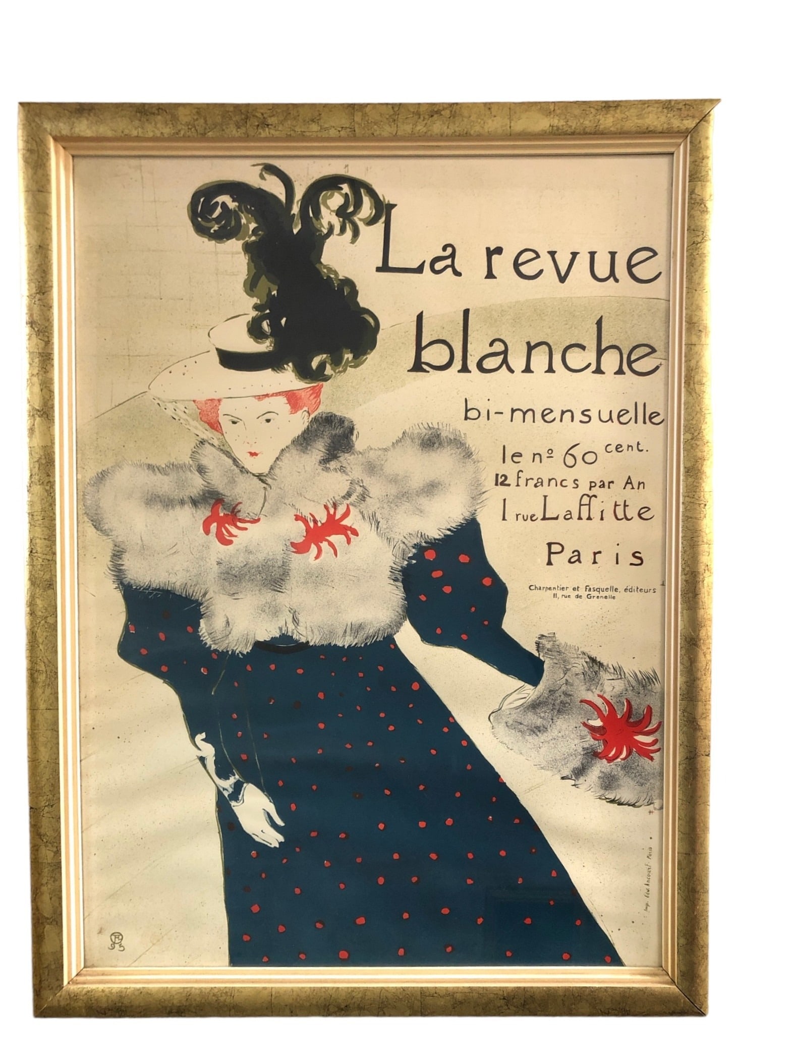 MusÃ©e D'Albi "La Revue Blanche" HENRI DE TOULOUSE Print (1 of 4)