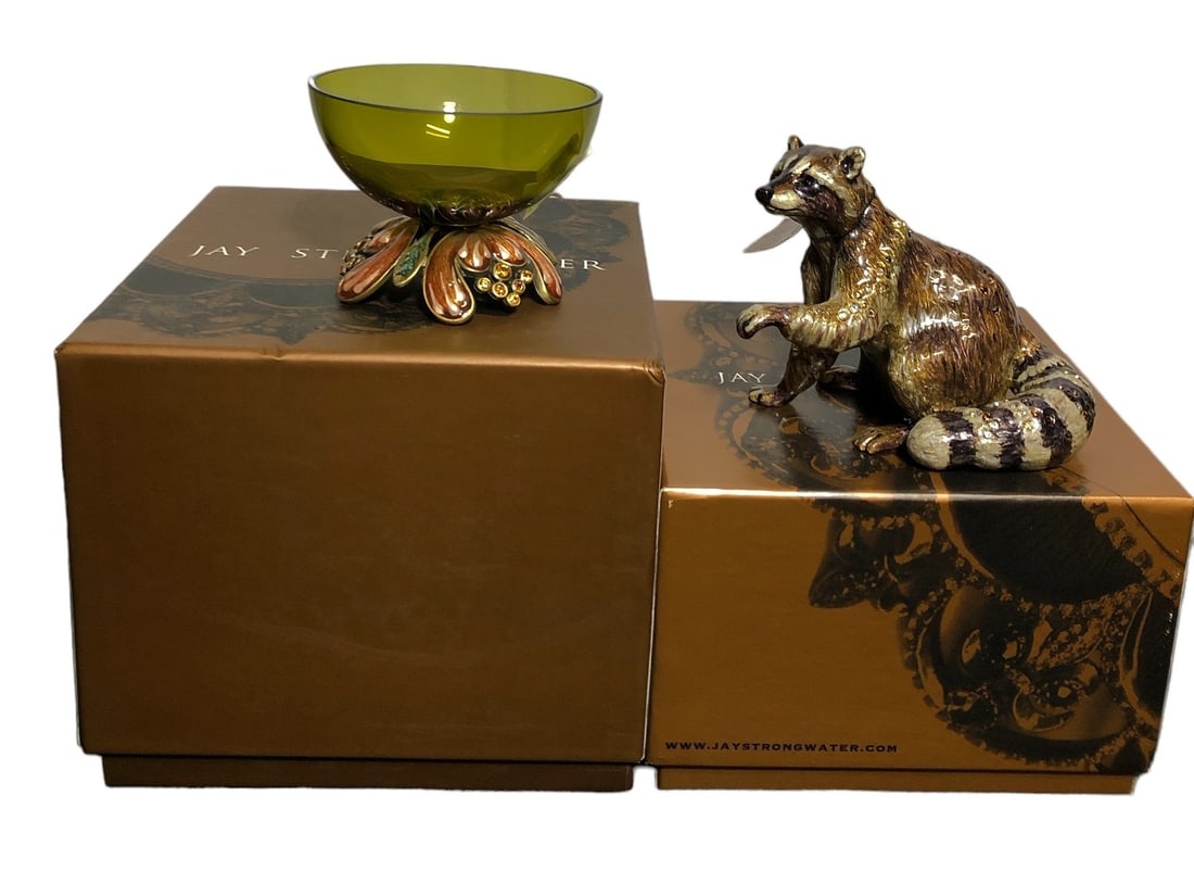 Two JAY STRONGWATER Figurines NIB (1 of 4)