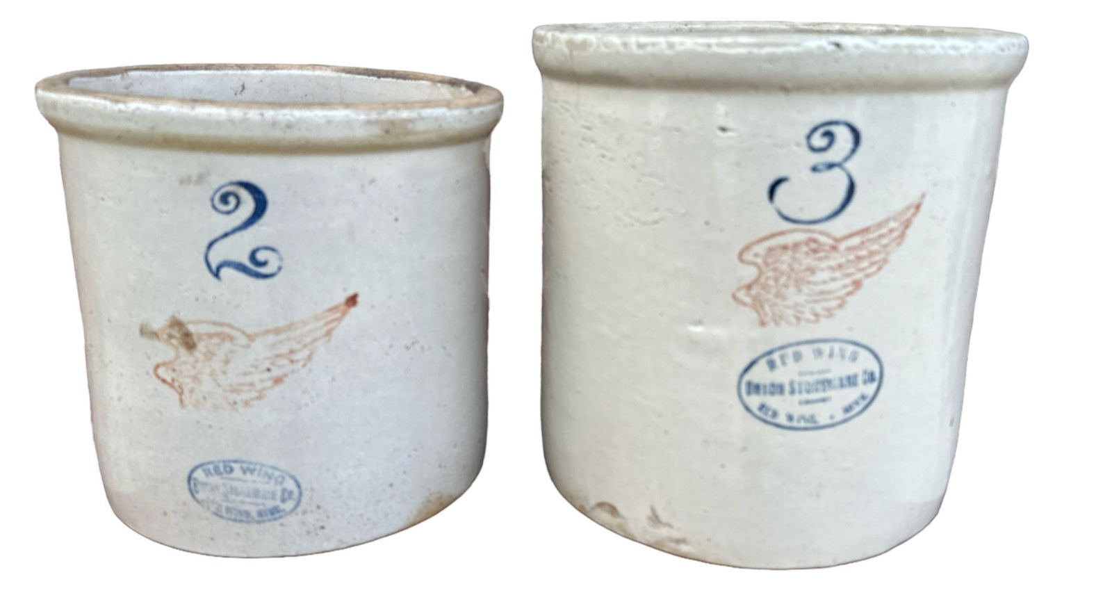 RED WING Crocks 2 Gallon 3 Gallon (1 of 3)