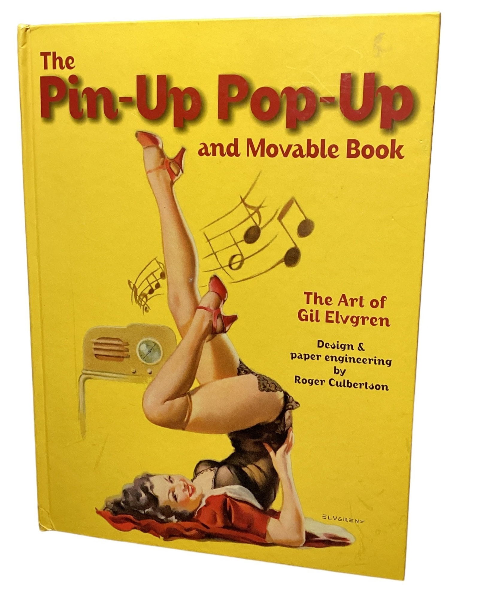GIL ELVGREN Pin-Up Po-Up & Moveable Book: 122.25" H x 9.25" W