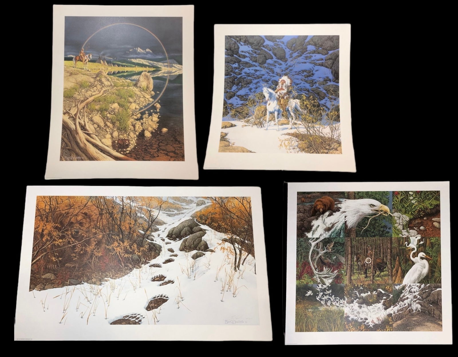 Collection BEV DOOLITTLE Hand Signed & Numbered Lithographs (4) (1 of 11)