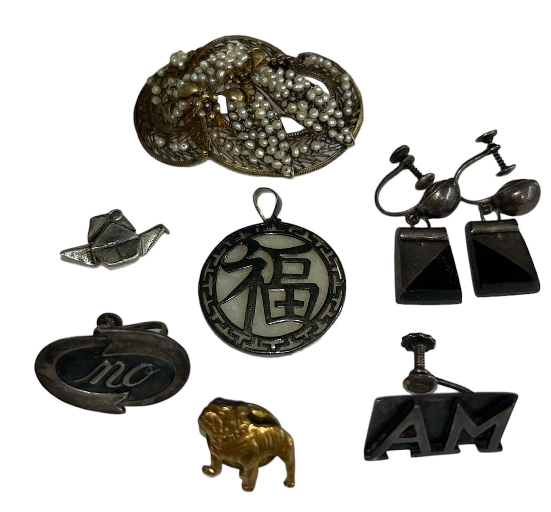 Collection Mostly Sterling Silver & Filigree Jewelry (1 of 5)