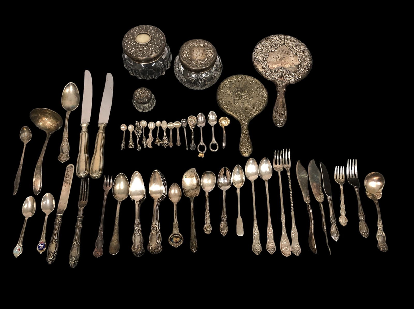 Collection Victorian Silverplate and Sterling Silver (1 of 8)
