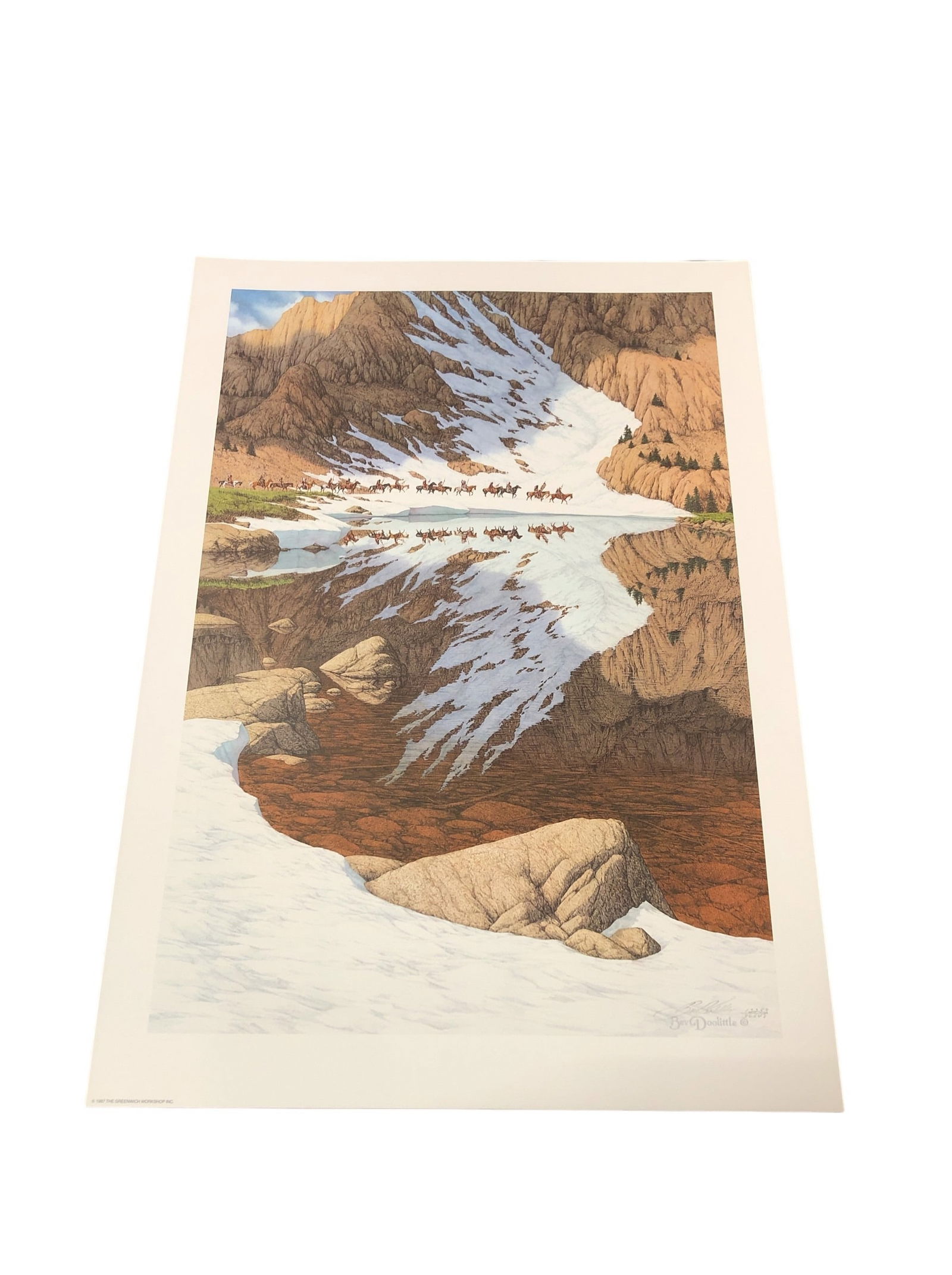 "Season of the Eagle" BEV DOOLITTLE Signed and Numbered Lithograph (1 of 6)