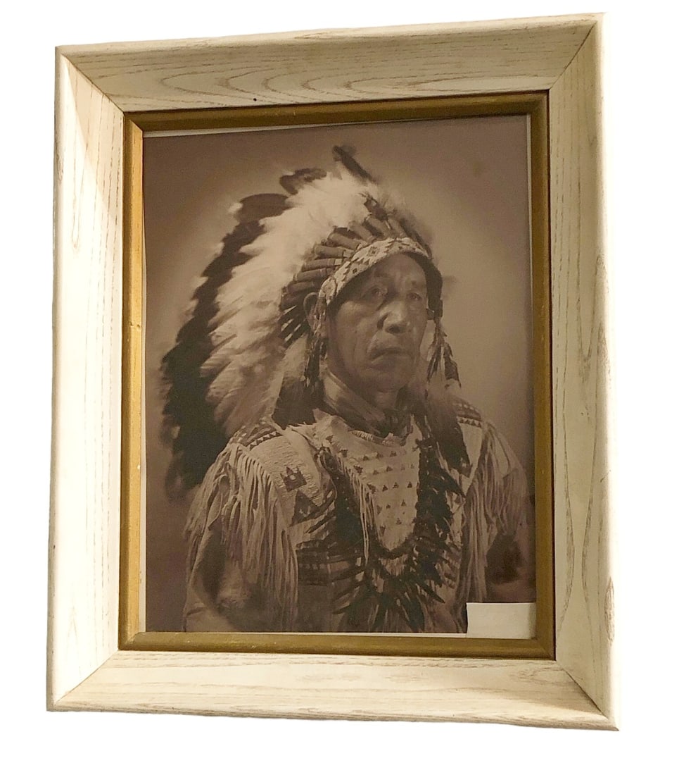 1933 Chicago World's Fair Photograph of Sioux Chief Red Cloud (1 of 5)