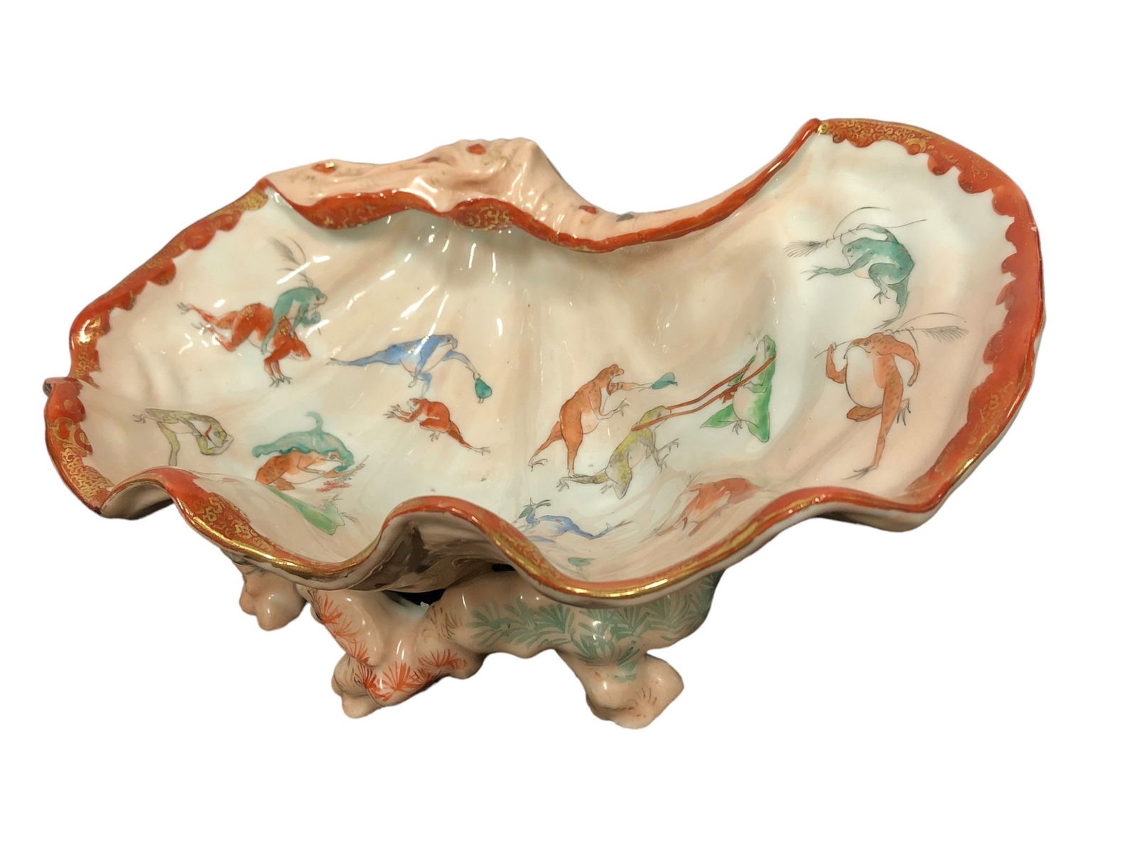 KUTANI? Large Shell Frog Bowl (1 of 4)