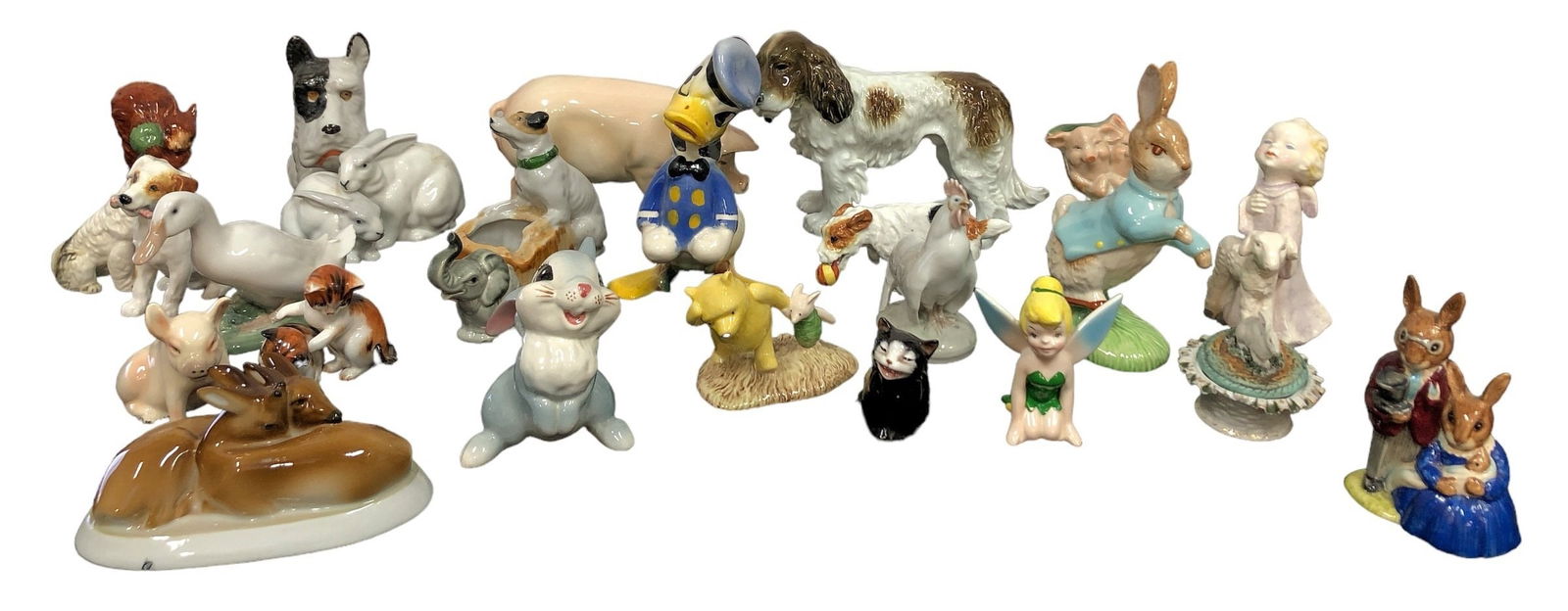 Collection Vintage Assorted Porcelain Animal Figurines DISNEY, GOEBEL,  ROYAL DOULTON (1 of 6)