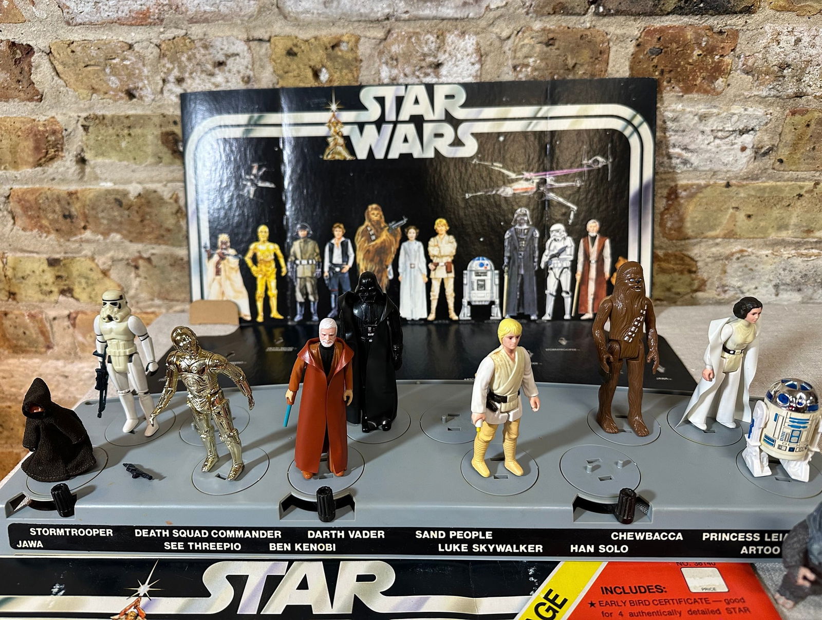 Original 1977 Star Wars Action Figure Set (1 of 11)