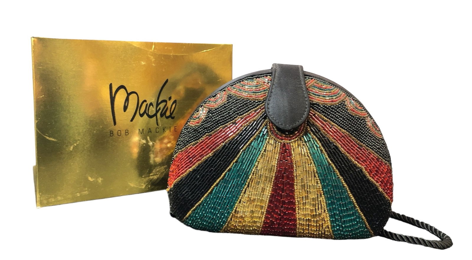 Vintage BOB MACKIE Beaded Evening Clutch (1 of 5)