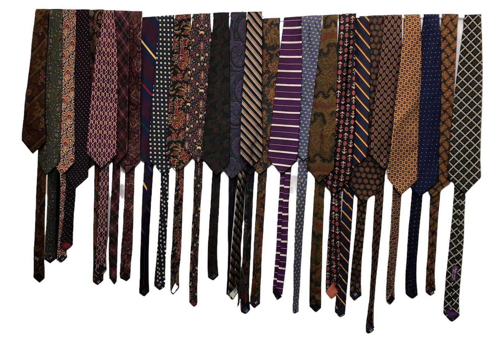 Collection 20+ Mens Vintage Silk Ties, GUCCI, COACH, CHRISTIAN DIOR, & More (1 of 13)