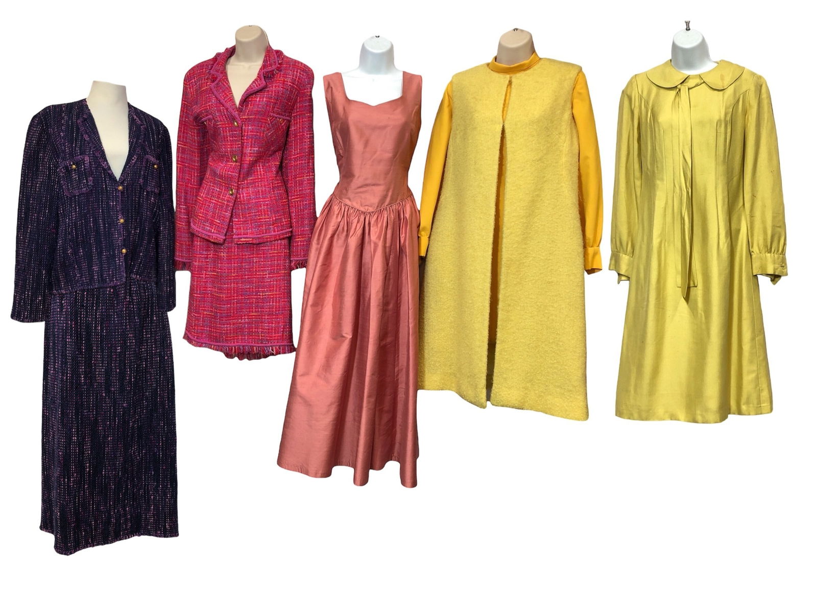 Vintage 1960-1980s Brightly Colored Womens Clothing (1 of 10)